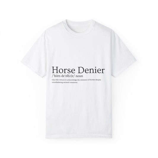 Some say horses are real. You say "prove it".